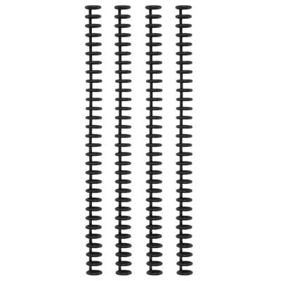 Vaessen Creative • bind easy klikbindruggen 12mm zwart 4st.