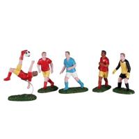 Lemax playing soccer s/5 kerstdorp figuur type 6 2020 - thumbnail