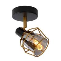 Lucide NILA - Plafondspot - 1xE14 - Zwart - thumbnail