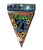 Vlaggenlijn 21 jaar NEON - thumbnail