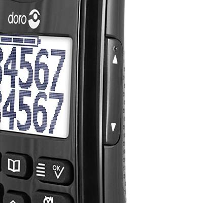 Doro PhoneEasy 110 - Single DECT telefoon - Zwart