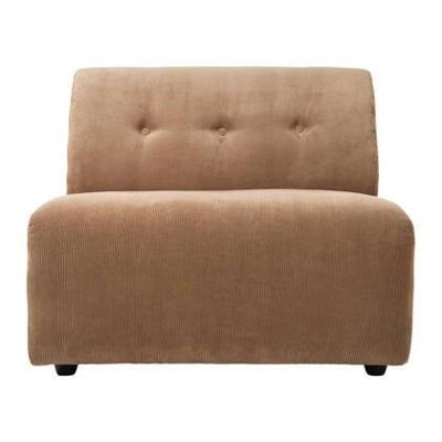 HKliving Vint bank middle Corduroy Rib Brown