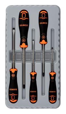 Bahco Bahcofit 5 delige schroevendraaierset, | B219.015 Bahco Bahcofit 5 delige schroevendraaierset, | B219.015