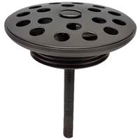 Xellanz Gunmetal Afvoerplug Rooster 5/4 inch - Luxe Messing Kwaliteit - thumbnail