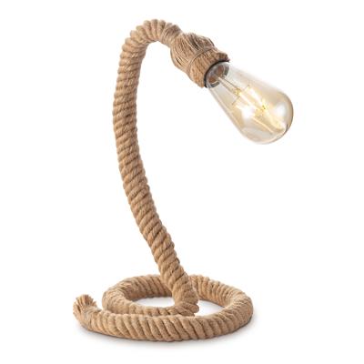 Home sweet home pier rope tafellamp bruin Home sweet home pier rope tafellamp bruin