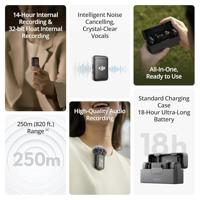 DJI Mic 2 (2x transmitter + 1x receiver + charging case) - thumbnail