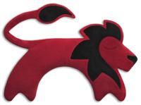 Leschi Verwarmingskussen Juri de leeuw - vuur - thumbnail