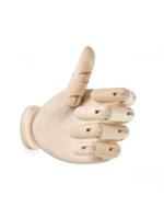 Home sweet home girl snoerhouder hand hout - thumbnail