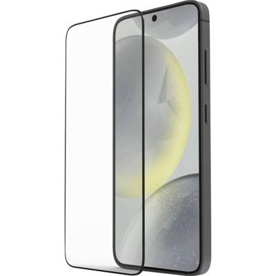 Hama Beschermglas voor mobiele telefoon D3O voor Samsung Galaxy S25 (displaybescherming, onbreekbaar, anti-vingerafdruk, glas voor mobiele telefoon met montagehulp, volledige bescherming 10H,
