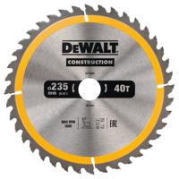 DeWALT Cirkelzaagblad voor Hout | Construction | Ø 184mm Asgat 20mm 24T - DT1951-QZ - thumbnail