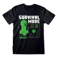 Minecraft T-Shirt Survival Size S - thumbnail