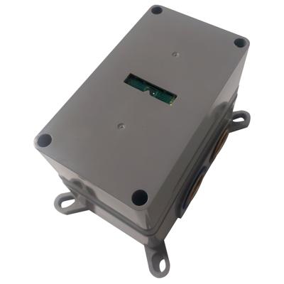 Gunmetal Edition thermostatische inbouw regendouche set met 3-weg omstelling en 30 cm douchekop