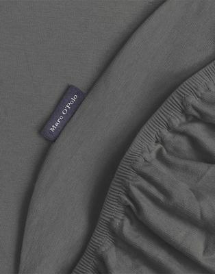 Marc O'Polo Premium Organic Jersey Hoeslaken Antraciet