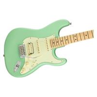 Fender American Performer Stratocaster HSS Satin Surf Green MN met gigbag - thumbnail
