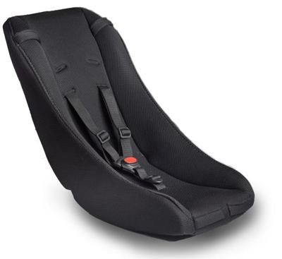 Melia babyschaal comfort - 70x27cm - zwart