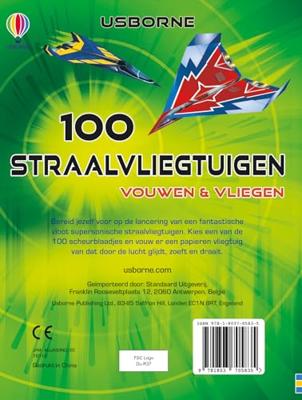WPG Uitgevers 100 straalvliegtuigen vouwen en vliegen