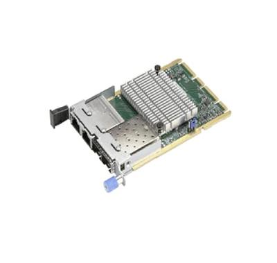 Supermicro AOC-ATG-i2T2SM AIOM Quad-Port 10GbE (2xRJ45 & 2xSFP+) Gebaseerd op Intel X710