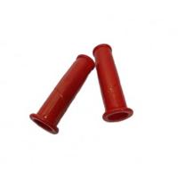 Handvat rond, ROOD (set van 2) - thumbnail