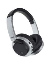 Denver BTN-206 BLACK Headset Bedraad en draadloos Hoofdband Oproepen/muziek Bluetooth Zwart, Zilver - thumbnail
