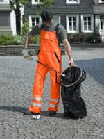 Afvalzakhouder-ring voor kantonnier, diameter 40 cm, verzinkt - thumbnail