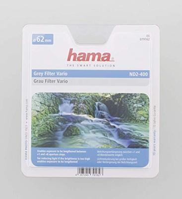 Hama Variabel Grijs Filter ND2-400 M:62