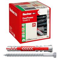 Fischer 538257 DUOPOWER 10x80 S LD 2-componenten plug 80 mm 10 mm 10 stuk(s) - thumbnail