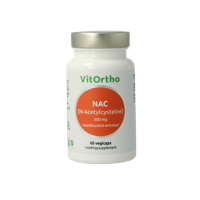 NAC N-Acetyl cysteine 500mg 60 Vegetarische capsules - thumbnail