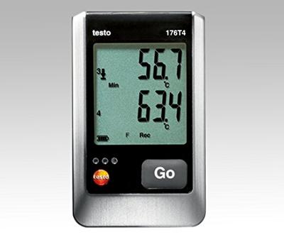 testo 176 T4 Temperatuur datalogger Te meten grootheid: Temperatuur -200 tot 1000 °C testo 176 T4 Temperatuur datalogger Te meten grootheid: Temperatuur -200 tot 1000 °C