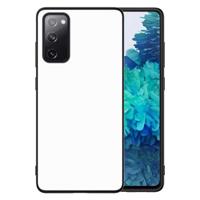 Backcover Samsung Galaxy S20 FE Telefoon Hoesje Zwart/wit - thumbnail