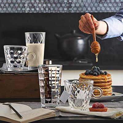 Set van 6x stuks tumbler waterglazen/drinkglazen transparant 240 ml - Drinkglazen