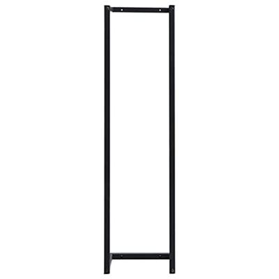VidaXL Handdoekenrek 25x20x95 cm ijzer zwart VidaXL Handdoekenrek 25x20x95 cm ijzer zwart