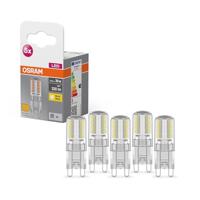 OSRAM HOMELIGHTING 4058075758063 LED-lamp Energielabel E (A - G) G9 Speciale vorm 2.6 W = 30 W Warmwit (Ø x h) 15 mm x 15 mm 5 stuk(s) - thumbnail