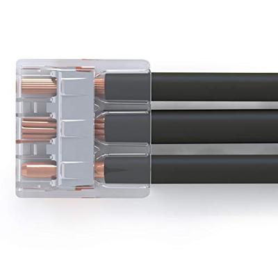 WAGO 221-413-50 221 Verbindingsklem Flexibel: 0.14-4 mm² Massief: 0.2-4 mm² Aantal polen: 3 50 stuk(s) Transparant, Oranje WAGO 221-413-50 221 Verbindingsklem Flexibel: 0.14-4 mm² Massief: 0.2-4 mm² Aantal polen: 3 50 stuk(s) Transparant, Oranje