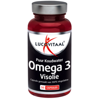 Lucovitaal Puur Omega 3 Koudwater Visolie Capsules - thumbnail