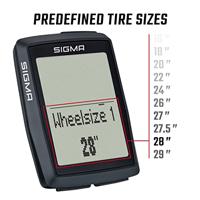 Sigma bc 14.0 wl sts cad computer draadloos 14 f hoogte/trapfreq 14212 - thumbnail