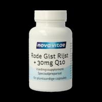 Nova Vitae Rode gist rijst + 30mg Q10 60 Vegetarische capsules - thumbnail