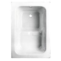 Nemo Go Pisa zitbad 100x70cm met poten acryl wit 119026 - thumbnail