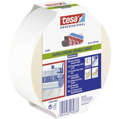 tesa EXTRA STRONG 51960-00001-11 Bevestigingstape tesa Professional Doorschijnend (l x b) 25 m x 50 mm 1 stuk(s)