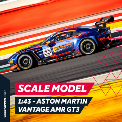 1:43 Aston Martin Vantage AMR GT3 - Verstappen.com Racing - Schaalmodel - 1:43 - Max Verstappen