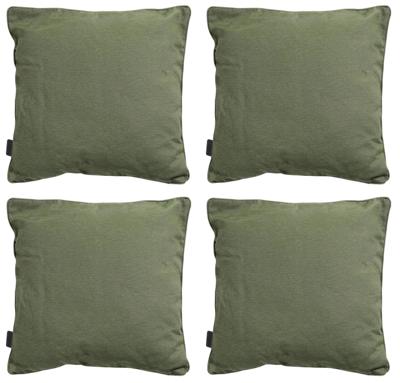 Sierkussen 45x45 piping Panama groen (4 stuks) Madison - Madison