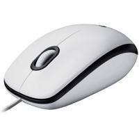 Logitech M100 Muis Kabelgebonden Optisch Wit 3 Toetsen 1000 dpi - thumbnail