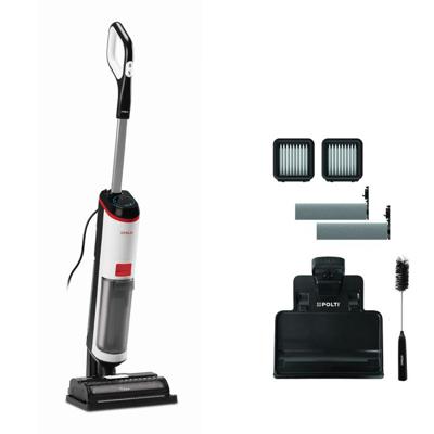 Stoomreiniger - POLTI RollySteam WD10 - 7000 Pa - 0,6 L - Zwart / Wit