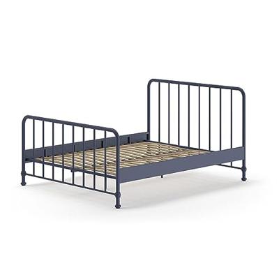 Vipack bed Bronxx - denim blauw - 160x200 cm
