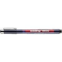 Fineliner edding 1800 0.25mm zwart | 10 stuks - thumbnail