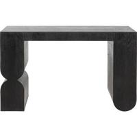 Kare Sidetable Curve Black 120x76cm - thumbnail