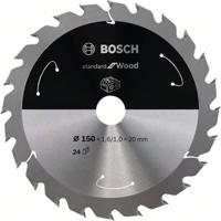 Bosch Accessories Bosch Power Tools 2608837674 Hardmetaal-cirkelzaagblad 150 x 20 mm Aantal tanden: 24 1 stuk(s) - thumbnail