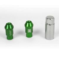 Set Bouten OMP 7075 40 mm M12 x 1,25 20 uds Groen - thumbnail