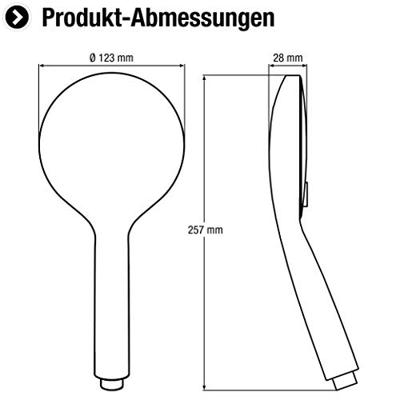 Cornat Handdouche Ferrito 3S Ak Ch - TECB3415