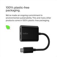 Belkin Connect USB-C audio- en oplaadadapter - thumbnail