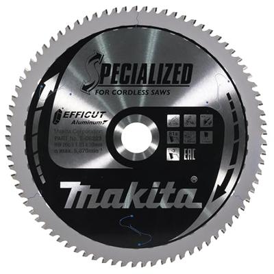 Makita S_0380_7585987 E-06323 Cirkelzaagblad 260 x 30 x 1.85 mm Aantal tanden: 81 1 stuk(s)